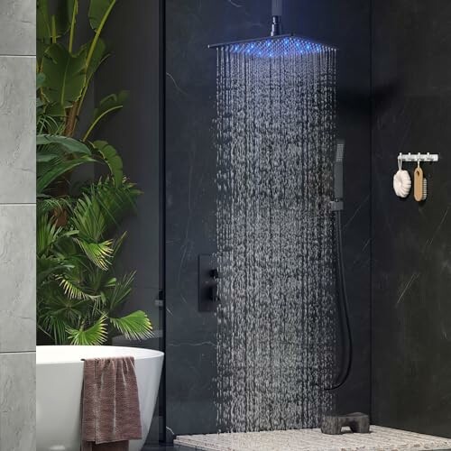 Aolemi Ceiling Mount Shower Faucet Set