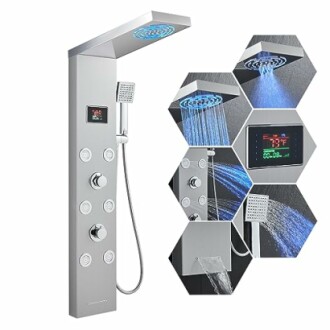 TSIBOMU Stainless Steel Shower Panel
